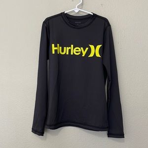 HURLEY BOYS RASH GUARD SURF SHIRT